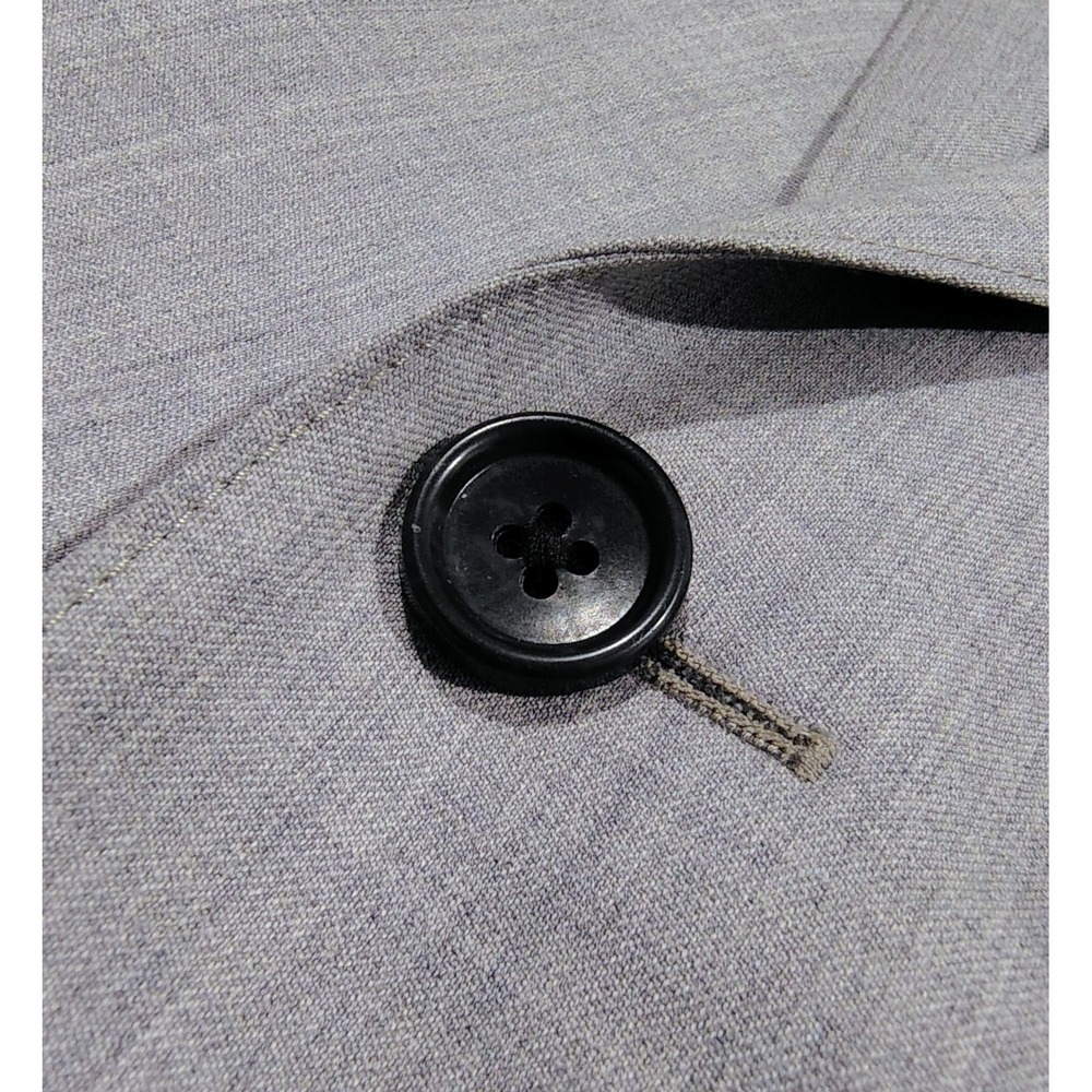 Bonobos Blazer Mens 38S Gray Wool Blend SLIM Fit Jacket Sport Coat - Picture 4 of 14